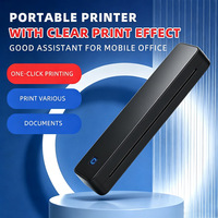 Offre Spéciale – Imprimante Thermique Portable A4 pour Documents, Photos et Tatouages, Interface 203dpi, Batterie 1500mAh, Garantie 1 An, En Stock