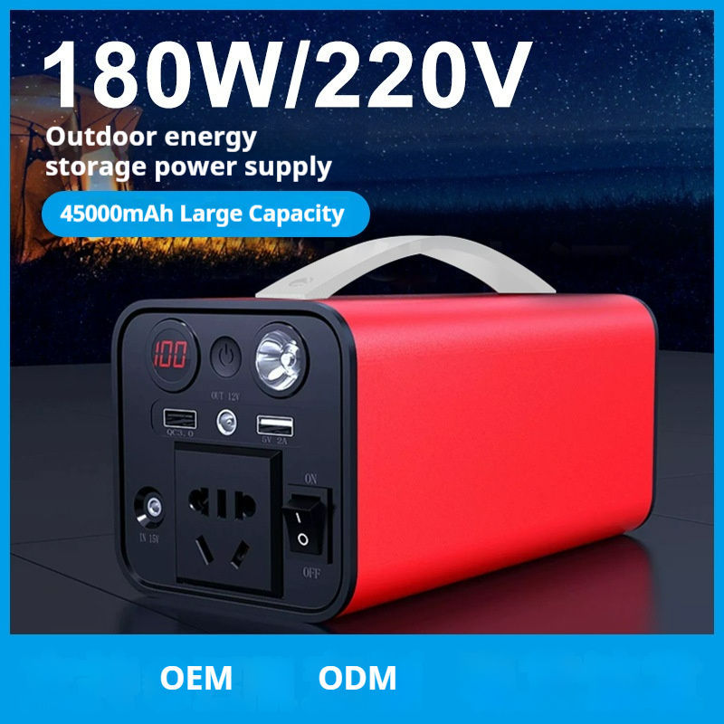 180w 110V 220V Mini Home Energy Storage Solar Power Generator Portable Power Station with Solar · image 2