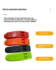 Morsetto del delfino ABS fischietto arancione per piscina fischietto salvavita per la competizione sportiva all'aperto fischietto per arbitri - Product Image 2