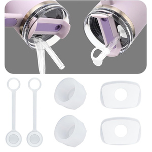 Set di 3 Tappi Antispillamento in Silicone 2.0 per Bicchieri con Design Ricaricabile Ecologico per Tazze - Product Image 5