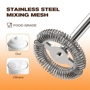 เครื่องทำฟองนมไฟฟ้า ดีไซน์ใหม่ ปี 2026 เครื่องทำฟองอัตโนมัติ สำหรับลาเต้ คาปูชิโน่ ช็อกโกแลตร้อน เกรดอาหาร สำหรับใช้ในครัวเรือน - Product Image 5