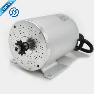 Hoge Snelheid Bldc Motor Middenaandrijving 36V 48V 60V 500W-2000W Borstelloze Gelijkstroommotor