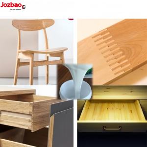 Colla per legno a secco veloce colla PVA per legno impermeabile colla per progetti all'aperto - Product Image 1