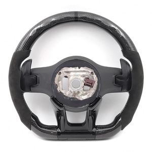 Volant en fibre de carbone à expédition rapide pour Mercedes Benz <span class=keywords><strong>AMG</strong></span> B C E S W166 W177 W205 W213 W212 W218 W222 C63 E63 G63 - Product Image 6
