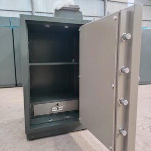 Haote haote60 thép chống cháy an toàn hộp với khóa phím 2 giờ chống cháy an ninh nhà cho tiền và đồ trang sức 620x500x500mm - Product Image 4