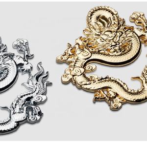 Insignias de dragón de <span class=keywords><strong>China</strong></span> y pegatina de metal de dragón chino y emblema de coche de dragón - Product Image 5