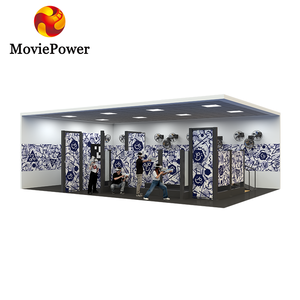 Simulador <span class=keywords><strong>de</strong></span> Realidad <span class=keywords><strong>Virtual</strong></span>, Equipo <span class=keywords><strong>de</strong></span> Juego <span class=keywords><strong>de</strong></span> Disparos VR, Parque <span class=keywords><strong>de</strong></span> Atracciones Interior, Máquina <span class=keywords><strong>de</strong></span> Juego Arcade Multijugador, Juego VR 9D con Laberinto - Product Image 1