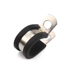 Abrazadera de Tubo de Acero Inoxidable Tipo R de 18.5 mm para la Industria General - Product Image 2
