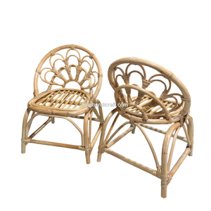 Silla Infantil de Mimbre Hecha a Mano, Silla de Mimbre para Niños, para Eventos, Bodas, Cumpleaños, Decoración de Fiestas - Product Image 6