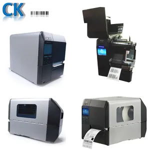Original CL4NX 203 dpi Transferência Térmica Impressora Industrial Barcode para cetim nylon etiqueta vestuário