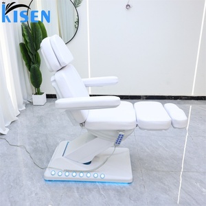 KISEN Beauty <b>Bed</b> Electric Adjustable Luxury Salon Furniture 3 Motors Spa Treatment Massage <b>Table</b> Cosmetic Facial <b>Lash</b> <b>Bed</b> - Product Image 1