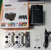 YDH-X12PLUS 2026 Proyektor Mini Smart Game Controller Nirkabel Laris untuk Home Theater 4K Portabel