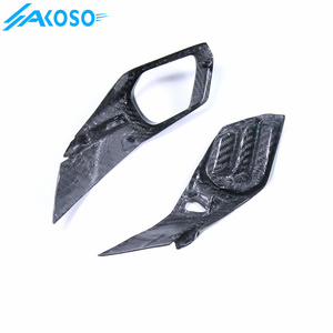 Pièces modifiées pour moto AKOSO, protections de carénage, coque de protection, cadre en fibre de carbone, carénages d'admission d'air pour <span class=keywords><strong>Kawasaki</strong></span> <span class=keywords><strong>H2</strong></span>/H2R 2015+ - Product Image 6