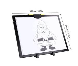 Tablette lumineuse LED Elice New A3, outil de dessin et de calligraphie, tablette lumineuse A3-D36 à intensité réglable - Product Image 3