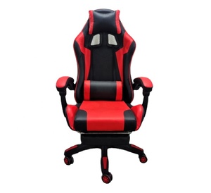 Grandes <span class=keywords><strong>et</strong></span> hautes chaises <span class=keywords><strong>de</strong></span> jeu sur ordinateur en cuir <span class=keywords><strong>noir</strong></span> <span class=keywords><strong>et</strong></span> <span class=keywords><strong>rouge</strong></span> - Product Image 1