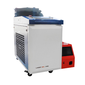 เครื่องเชื่อมเลเซอร์ไฟเบอร์แบบพกพา กำลังไฟ 1000W 1500W 2000W 3000W สำหรับเชื่อมเหล็กกล้าคาร์บอน สแตนเลส และวัสดุอื่นๆ - Product Image 1