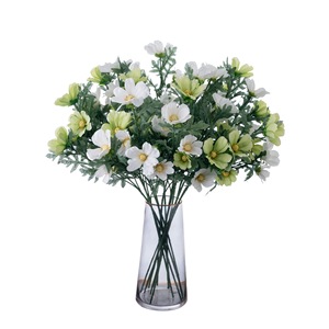 Bouquet artificiel CallaFloral Cosmos vert clair, branche unique, décoration de mariage, décoration de la maison, fleurs artificielles - Product Image 5