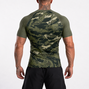 Rashguard BJJ OEM&ODM Durevole Anti-Pilling per Uomo e <span class=keywords><strong>Donna</strong></span>, Sublimato per No Gi Grappling Jiu Jitsu - Product Image 4