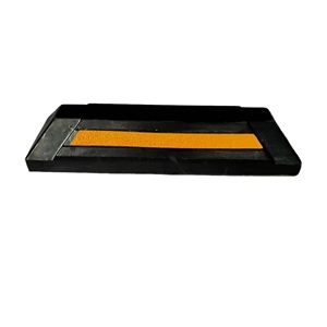 Cales de roue robustes de haute qualité de 55 cm, vente chaude, pour véhicules, stationnement, bordures de trottoir, butée de roue en caoutchouc - Product Image 1