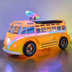 2026 Gran Venta Coche <span class=keywords><strong>de</strong></span> Choque Infantil para Interiores con Monedas, Estilo Autobús, Nuevo Diseño, Máquina <span class=keywords><strong>de</strong></span> Juego <span class=keywords><strong>de</strong></span> Conducción - Product Image 1