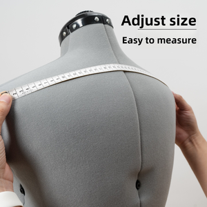 หุ่นโชว์เสื้อผ้าแบบปรับขนาดได้ สำหรับผู้หญิง ผู้ชาย เด็ก หุ่นตัดเย็บเสื้อผ้าครึ่งตัว ขายส่ง หุ่นโชว์เสื้อผ้าแบบปรับขนาดได้ - Product Image 3