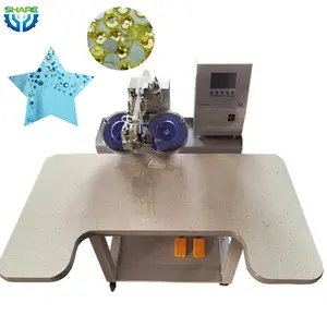 Automation Rhinestone Ultrasonic Stone Brushing Hotfix Brushing Motif Making Machine