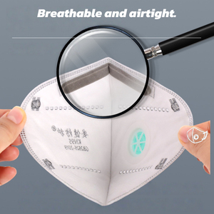 Masker Wajah <span class=keywords><strong>KN95</strong></span> sekali pakai, <span class=keywords><strong>2</strong></span> warna karbon aktif Valved Respirator busa bantalan hidung 5/6/7 lapisan tinggi - Product Image 6