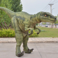   Costume de dinosaure fait main, haute technologie, grande taille, animatronique, modèle de dinosaure animatronique, mascotte