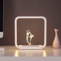 Lampe de nuit LED décorative personnalisée en gros IMYCOO pour la décoration de la maison, chargeur sans fil portable, capteur de table, lampe de nuit pour la chambre à coucher