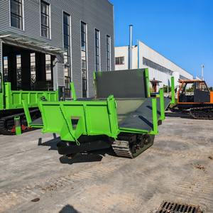 Dumper Multifuncional Muck Dumper Carretilla 9HP Gasolina Motor Mini Concreto Dumper - Product Image 3