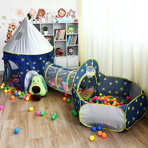 <span class=keywords><strong>ROCKET</strong></span> SHIP bébé rampant Tuneel jouet tente tipi princesse château cerceau fosses à balles intérieur Playhouse <span class=keywords><strong>Pop</strong></span> up enfants tente - Product Image 1