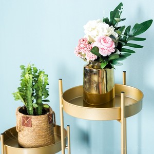 Décoration métal fleur support de rangement sur pied plante décoration balcon intérieur transfrontalier multicouche pot de fleur grand - Product Image 2