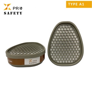 Cartucho de filtro de aire de vapor de patrón plano desechable y reutilizable con certificado CE tipo ABek1 Multi Anti-Acid <span class=keywords><strong>Gasmask</strong></span> - Product Image 4