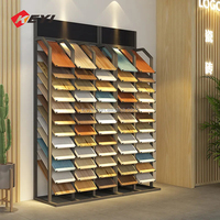 Étagères de présentation pour magasin de détail personnalisées, étagères en métal pour draps, gondoles, présentoirs textiles