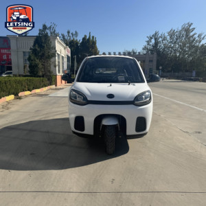 Hot Sale <strong>3</strong>-Door <strong>Electric</strong> Mini <strong>Car</strong> Low Speed <strong>Electric</strong> Vehicle for Urban Commuting (White) - Product Image 5