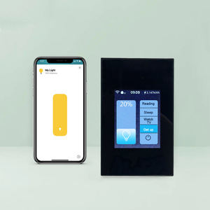 Interruptor Inteligente con Atenuador WIFI LCD Lanbon 2026, Compatible con <span class=keywords><strong>Apple</strong></span> Homekit y la Aplicación TUYA, Admite Control por Voz <span class=keywords><strong>de</strong></span> <span class=keywords><strong>Alexa</strong></span> y Google - Product Image 3