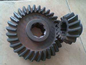 Set di ingranaggi conici in metallo ad alta precisione uniforme per applicazioni di azionamento <span class=keywords><strong>meccanico</strong></span> di precisione | Disegni personalizzati - Product Image 2