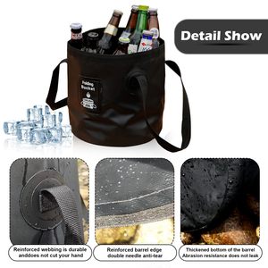 Thùng đựng nước gấp gọn nhẹ, xô gấp gọn di động dùng cho câu cá, cắm trại, đi bộ đường dài, rửa xe, <span class=keywords><strong>20L</strong></span> - Product Image 3