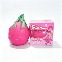 Jouet Squishy Vache des Highlands Simulée Grande Taille en TPR à Rebond Lent, Anti-Stress, Décompression, Jouet Sensoriel à Presser pour la Vente en Gros