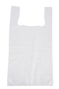 Bolsas de Plástico para Compras Tipo Camiseta, Grado Alimenticio, OEM ODM, No Tóxicas, de PE, Desechables, para Panadería, Pastelería y Comida para Llevar - Product Image 2