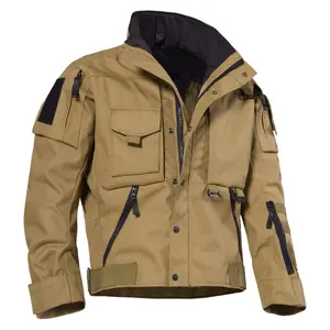 New windproof waterproof outdoor sports stand-up collar jacket outdoor tactical men's jacket