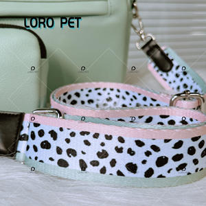 Özelleştirilmiş su geçirmez köpek yürüyüş Fanny paketi Poo çanta dağıtıcı plastik eğitim eğitim çantası bel çantası Crossbody köpek dişli baskılı - Product Image 3