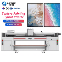 Mesin Printer UV Inkjet Digital dan Transfer Film Laser LETOP Factory 1.9M untuk Usaha Kecil, Printer Kulit, Printer UV Hybrid