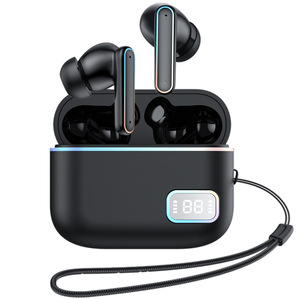 หูฟังไร้สาย Ai Translation สำหรับขายส่ง ผู้ผลิต OEM&ODM หูฟังสำหรับเล่นกีฬา ENC Bluetooth 5.0 HD Call หน้าจอ LED - Product Image 1