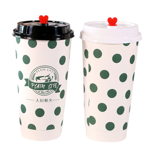 Vaso de Papel Ecológico de Doble Pared Personalizado para Bebidas Calientes de 4oz 8oz 12oz 16oz 20oz, Vaso de Café PLA Impermeable para Bebidas Calientes - Product Image 6