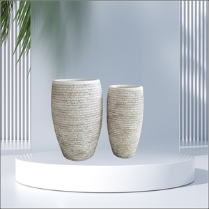 Macetas de Lujo con Hojas Doradas, Acabado Electrochapado, Florero para Decoración de Bodas y Eventos, Soporte Alto para Macetas de Piso - Product Image 6
