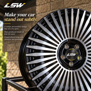 ล้อแม็กซ์ LSW Monoblock ฟอร์จ อลูมิเนียมอัลลอยด์ ขนาด 23 นิ้ว หน้ากัดลายแบบ Turbine  วัสดุ 6061-T6 สำหรับรถยนต์หรู อะไหล่ล้อแม็กซ์สำหรับ BMW - Product Image 1