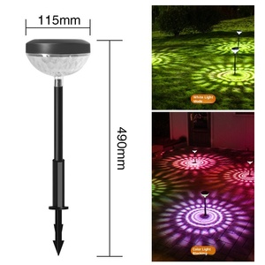 Camping <b>Lights</b> Atmosphere Ground Insert <b>Light</b> Waterproof Color Landscape <b>Light</b> <b>Projection</b> Decoration - Product Image 5