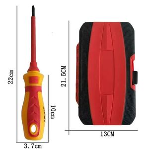 Insulated <b>Screwdriver</b> <b>Set</b> for Electricians High Voltage Safety Slotted Professional Electrical Kit 6136 Exclusive for Cross-bord - Product Image 5