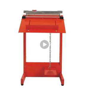 Electric Foot Sealer Pedal Sealing Machine with Band Sealing Semi-Automatic Heat Sealing for Beverage Bags Foil Film Packaging - Product Image 1
